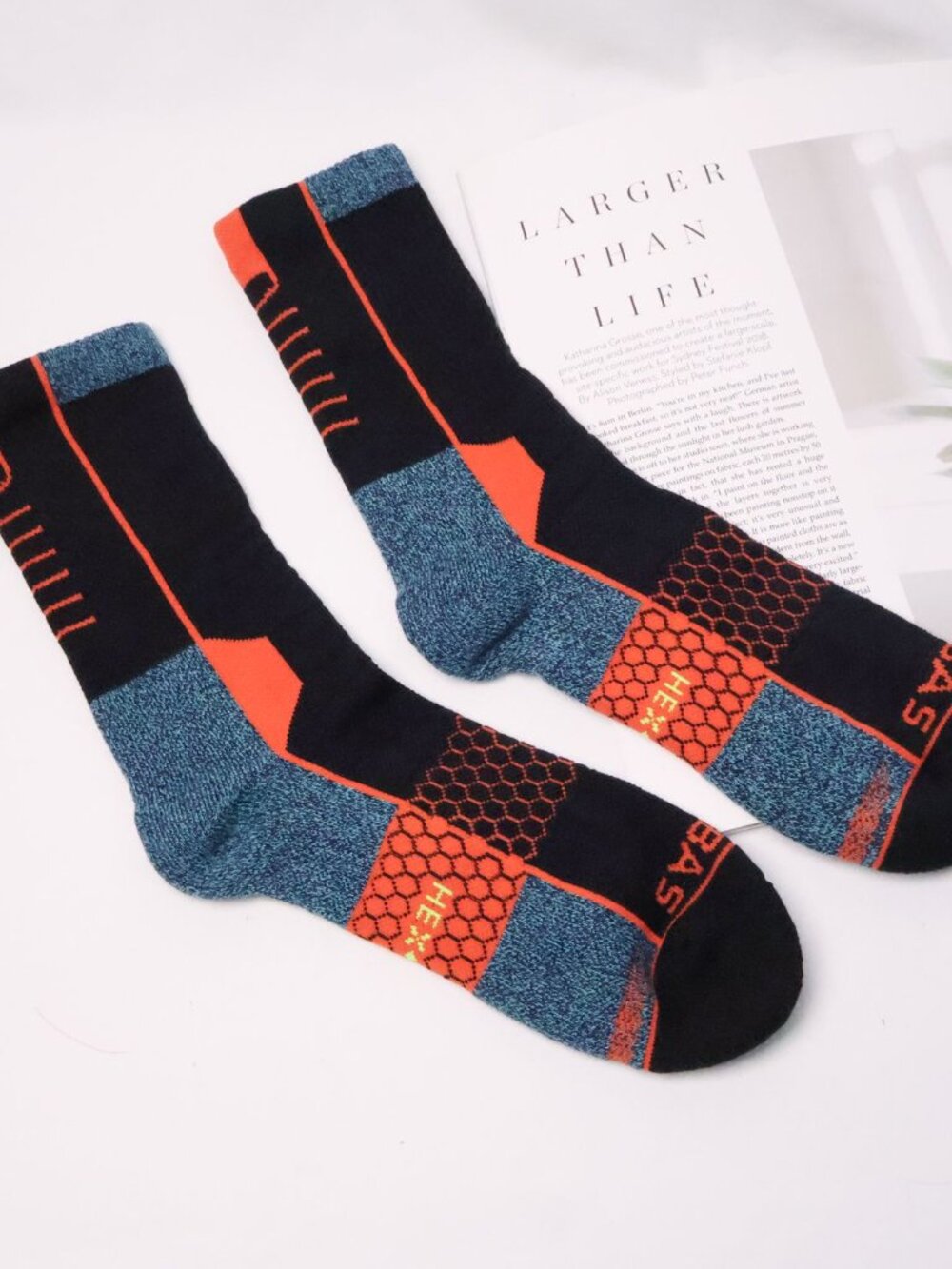 Bombas Calf Socks Comfortable Stylish Athletic Wear Size L